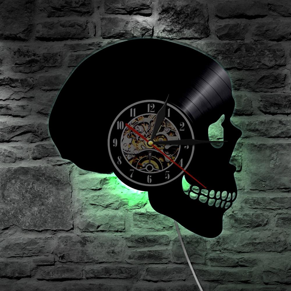 Crane Clock | Skull Action