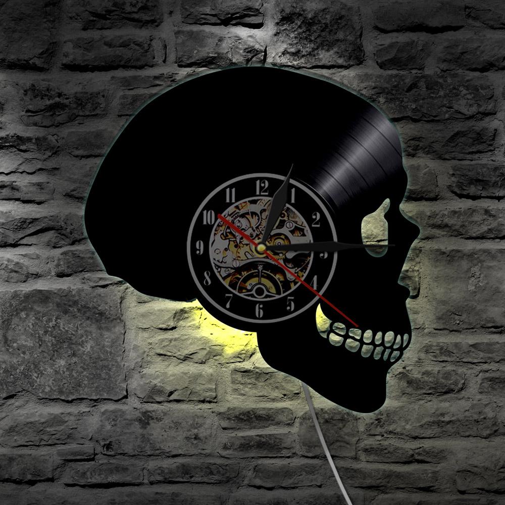 Crane Clock | Skull Action