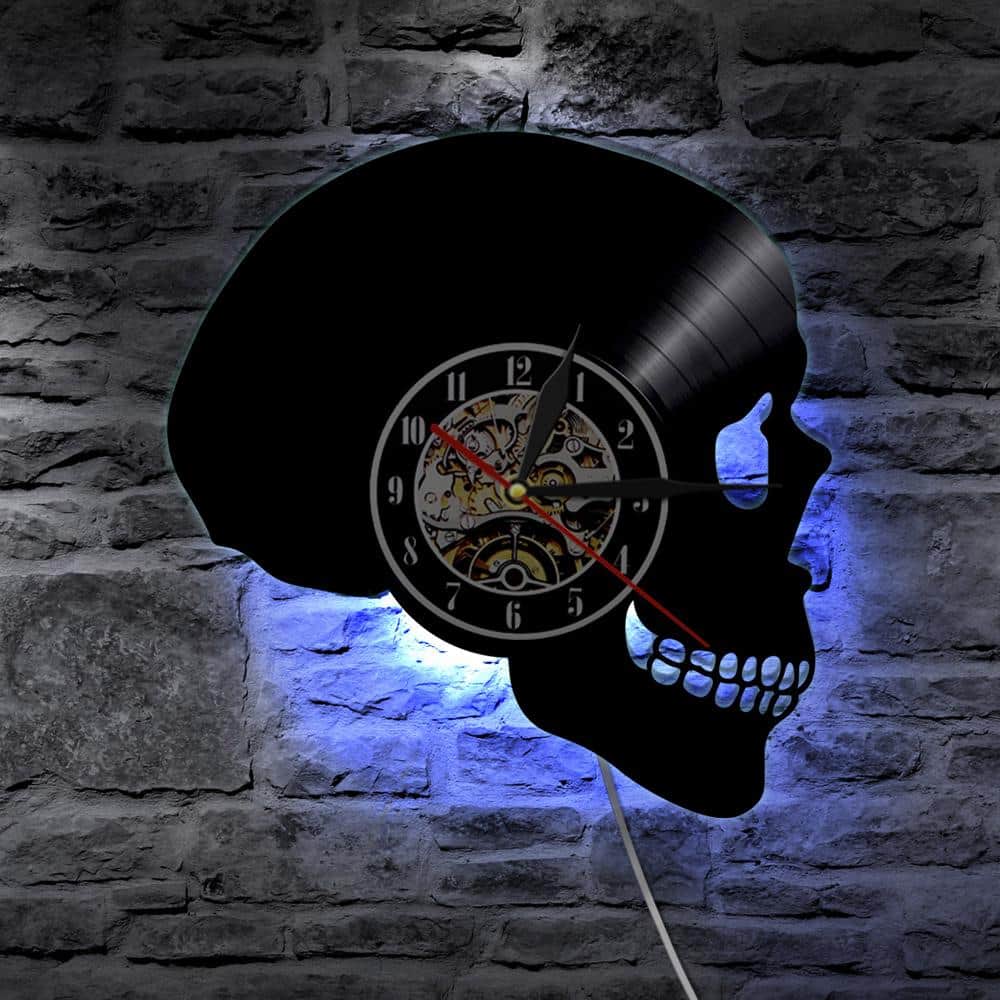 Crane Clock | Skull Action