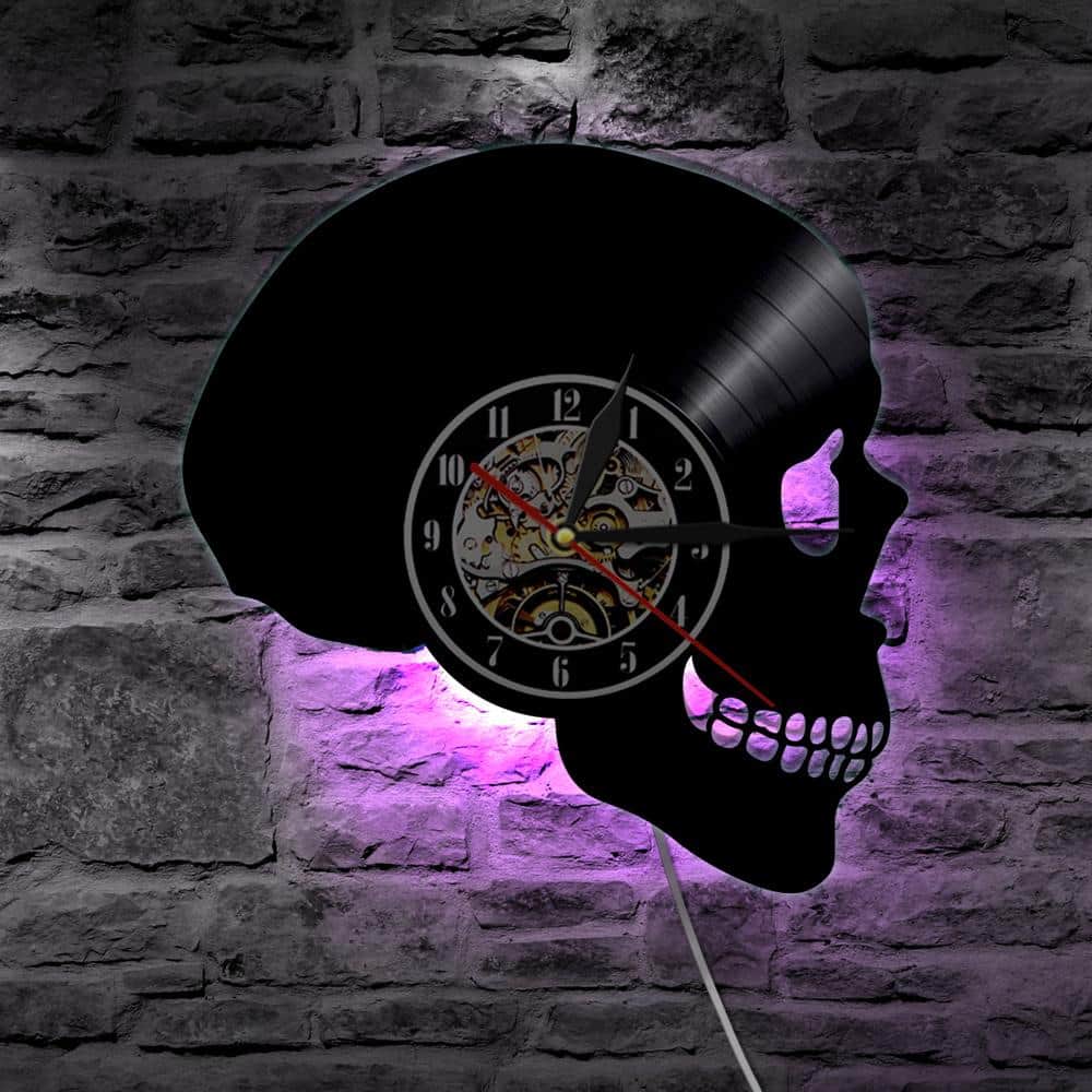Crane Clock | Skull Action