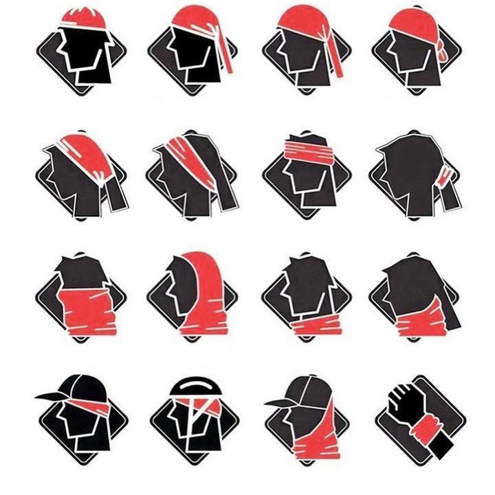 Crane Scarf | Skull Action