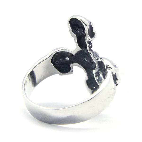 Cross Skull Ring | Skull Action