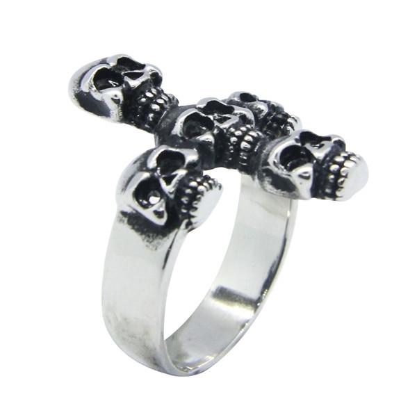 Cross Skull Ring | Skull Action