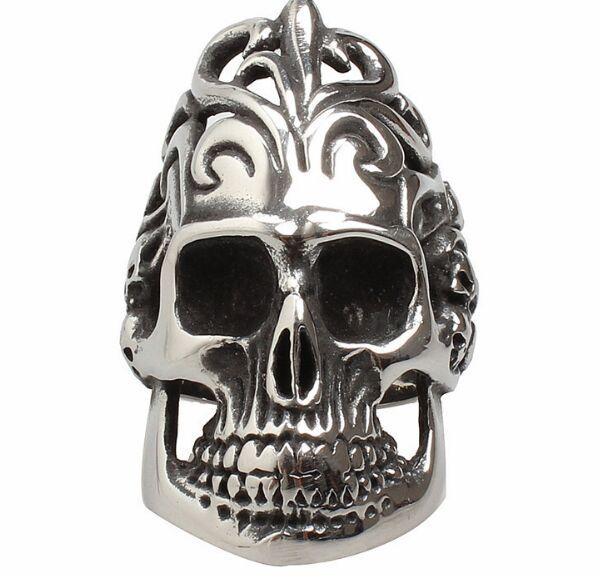 Crown Skull Ring | Skull Action