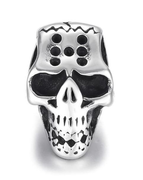 Dreadlock Skull Beads