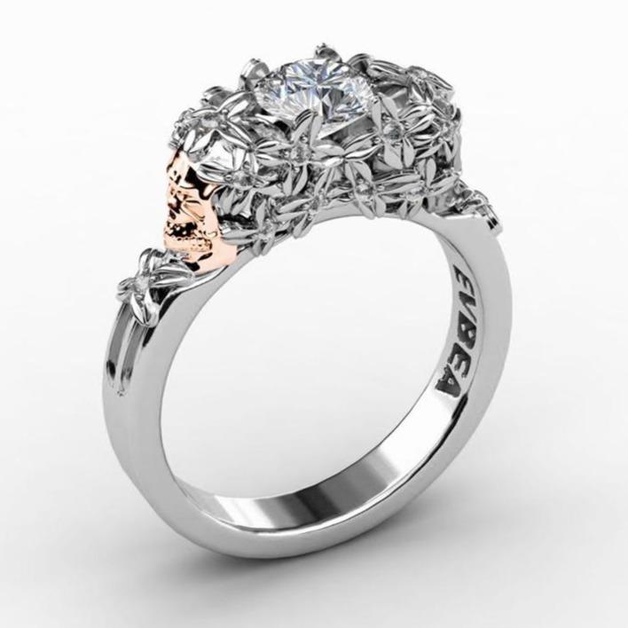 Elegant Skull Ring | Skull Action