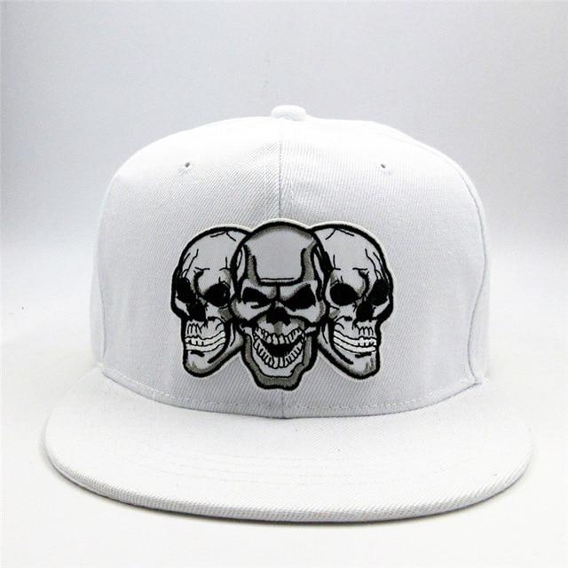 Embroidered Skull Cap | Skull Action