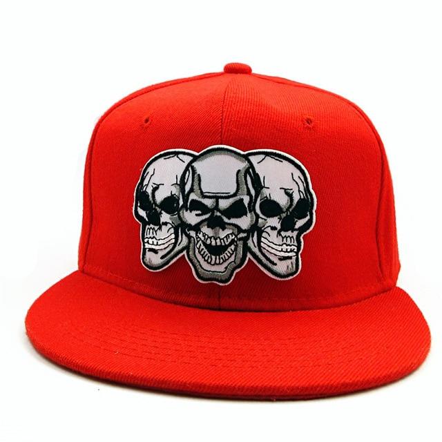 Embroidered Skull Cap | Skull Action