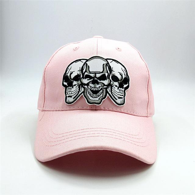 Embroidered Skull Cap | Skull Action