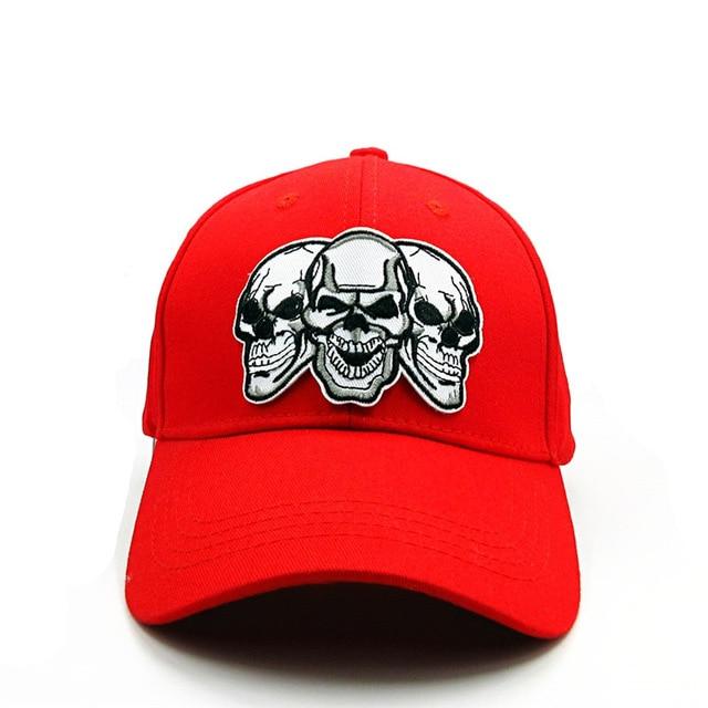 Embroidered Skull Cap | Skull Action