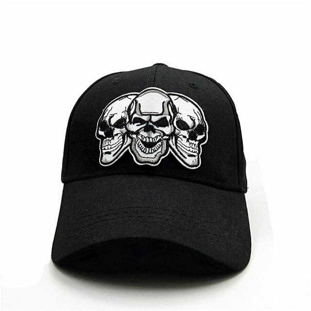 Embroidered Skull Cap | Skull Action