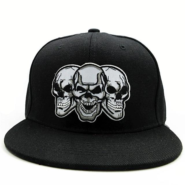 Embroidered Skull Cap | Skull Action