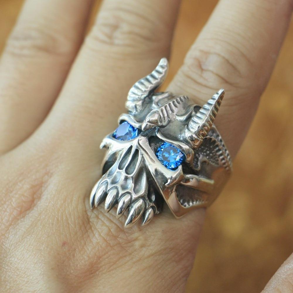 Evil Eye Ring For Sale | Skull Action