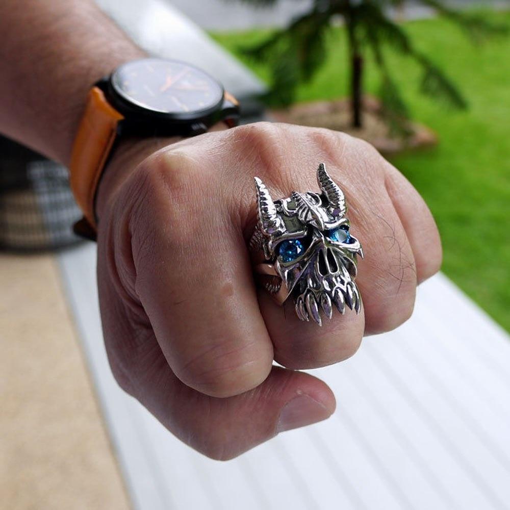 Evil Eye Ring For Sale | Skull Action