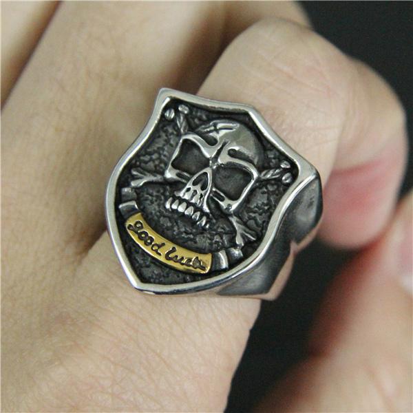 Expendables Good Luck Ring | Skull Action