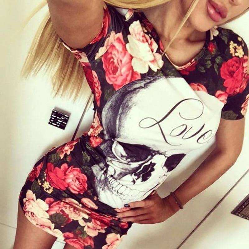 Flower Skull Dress | Skull Action