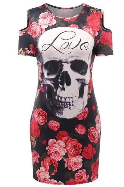 Flower Skull Dress