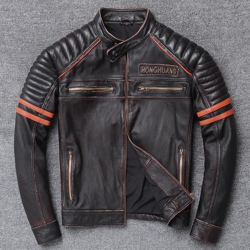 Flying Skull Leather Jacket | Skull Action