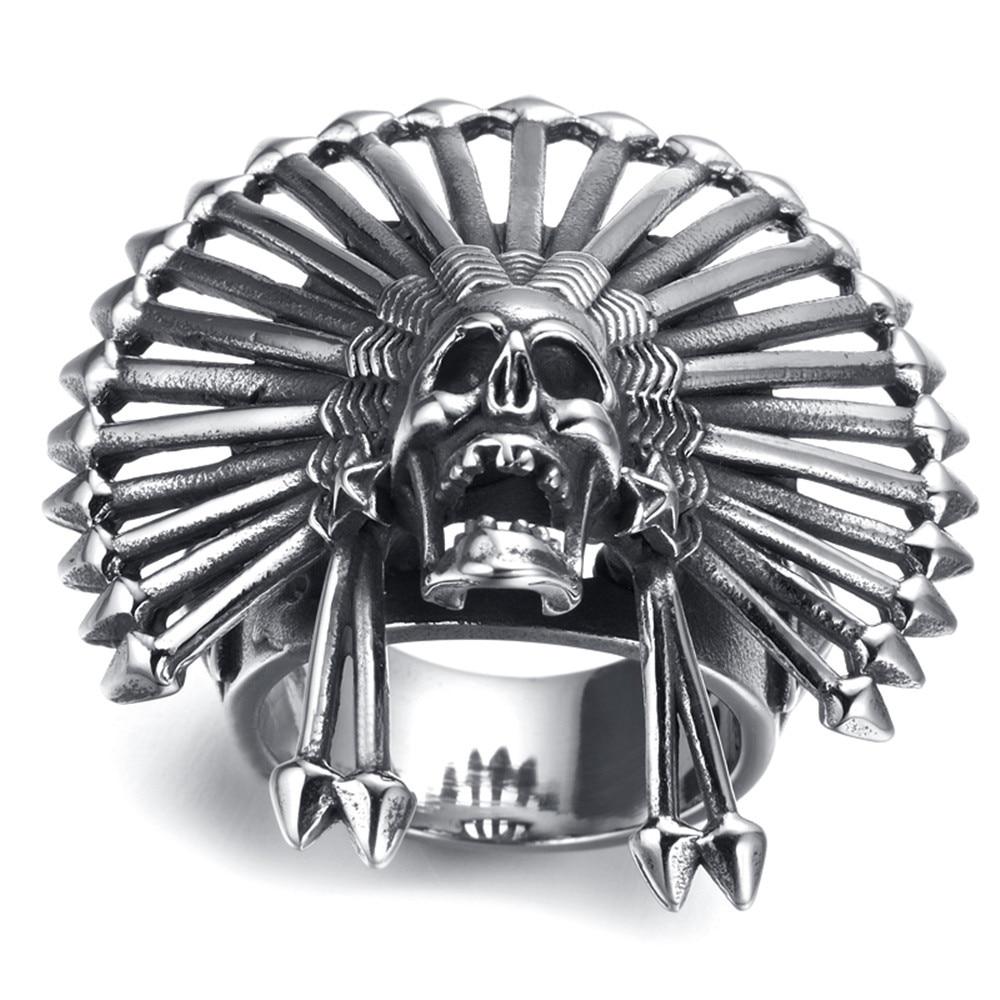 Freedom Or Death Skull Ring | Skull Action