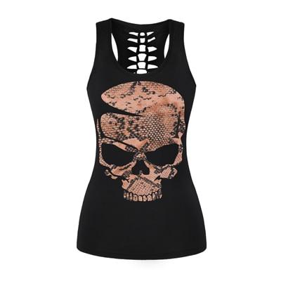 Girly Skull Tank Top