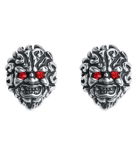 Goblin Skull Earring
