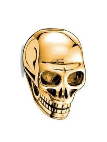 Gold on sale skull beads