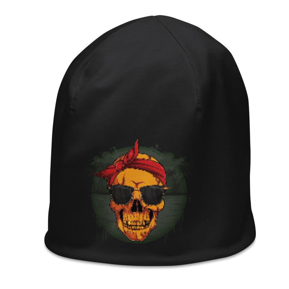Gold Skull Beanie