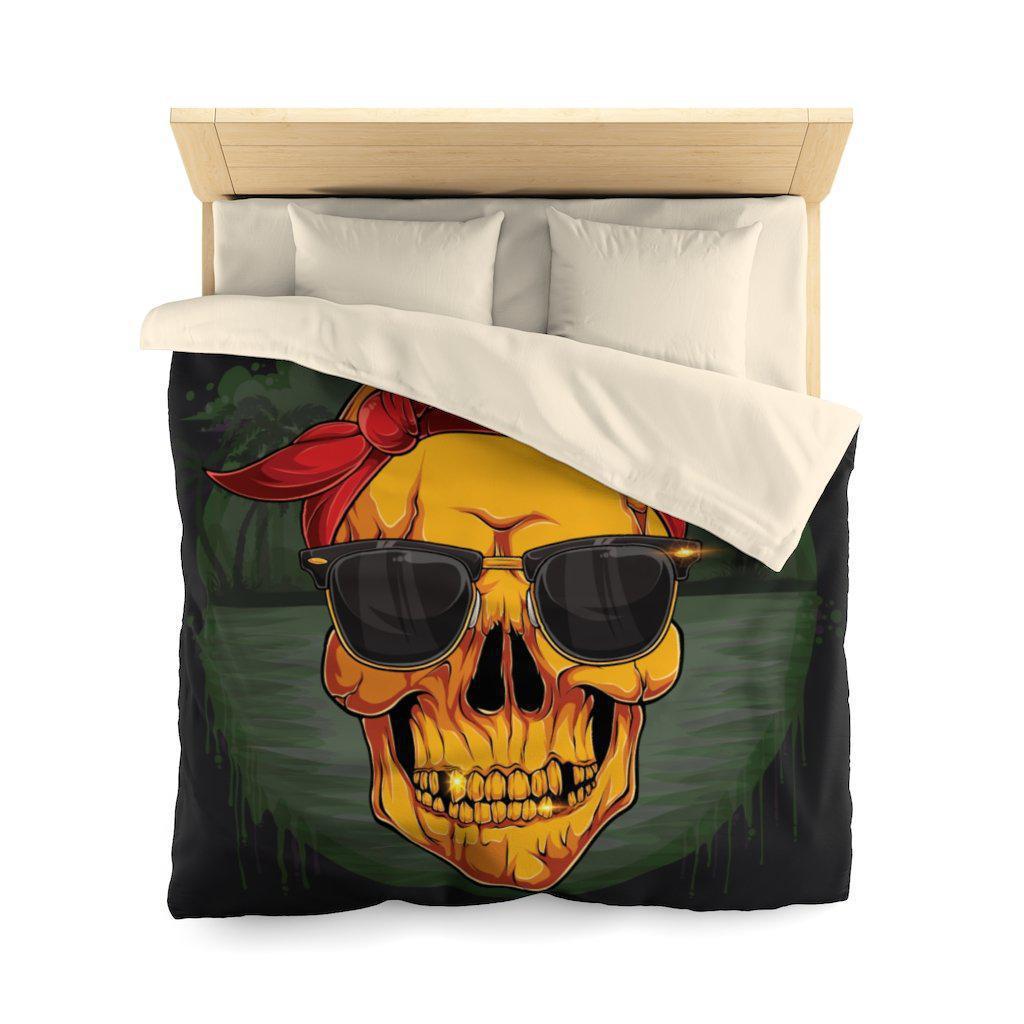gold-skull-bedding