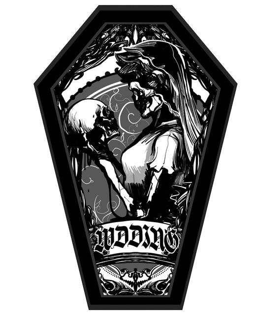 Gothic Coffin Bag