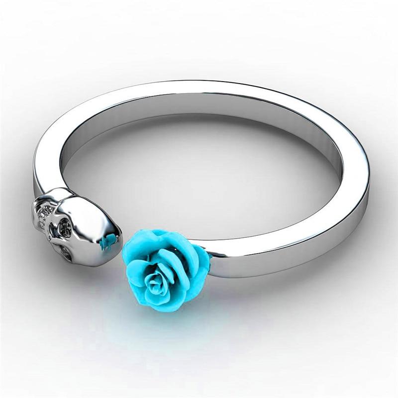 blue gothic ring