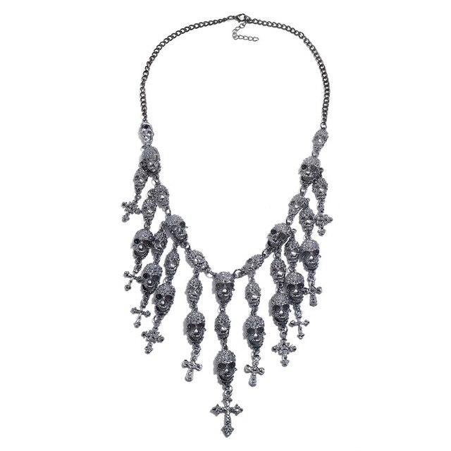 Gothic Skull Necklace | Skull Action