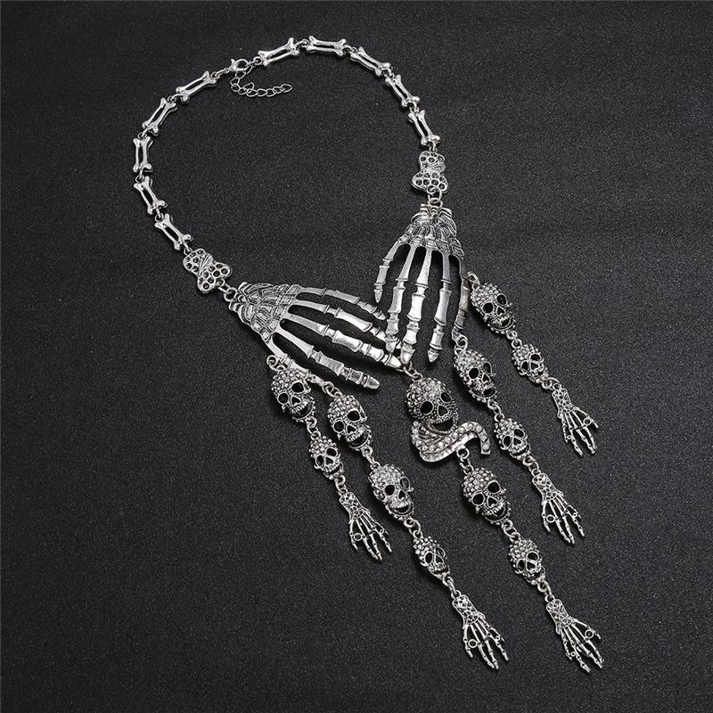 Gothic Skull Necklace | Skull Action