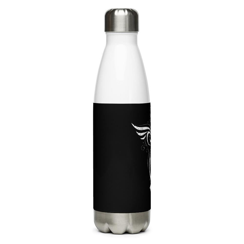 gothic-skull-water-bottle-black
