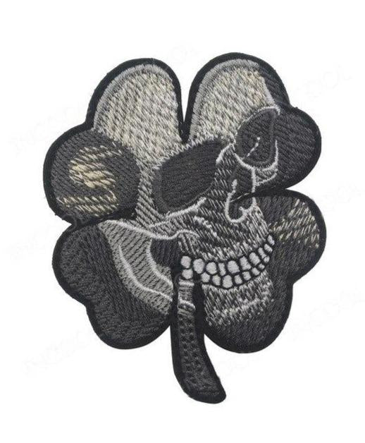 Gray Skull Patch