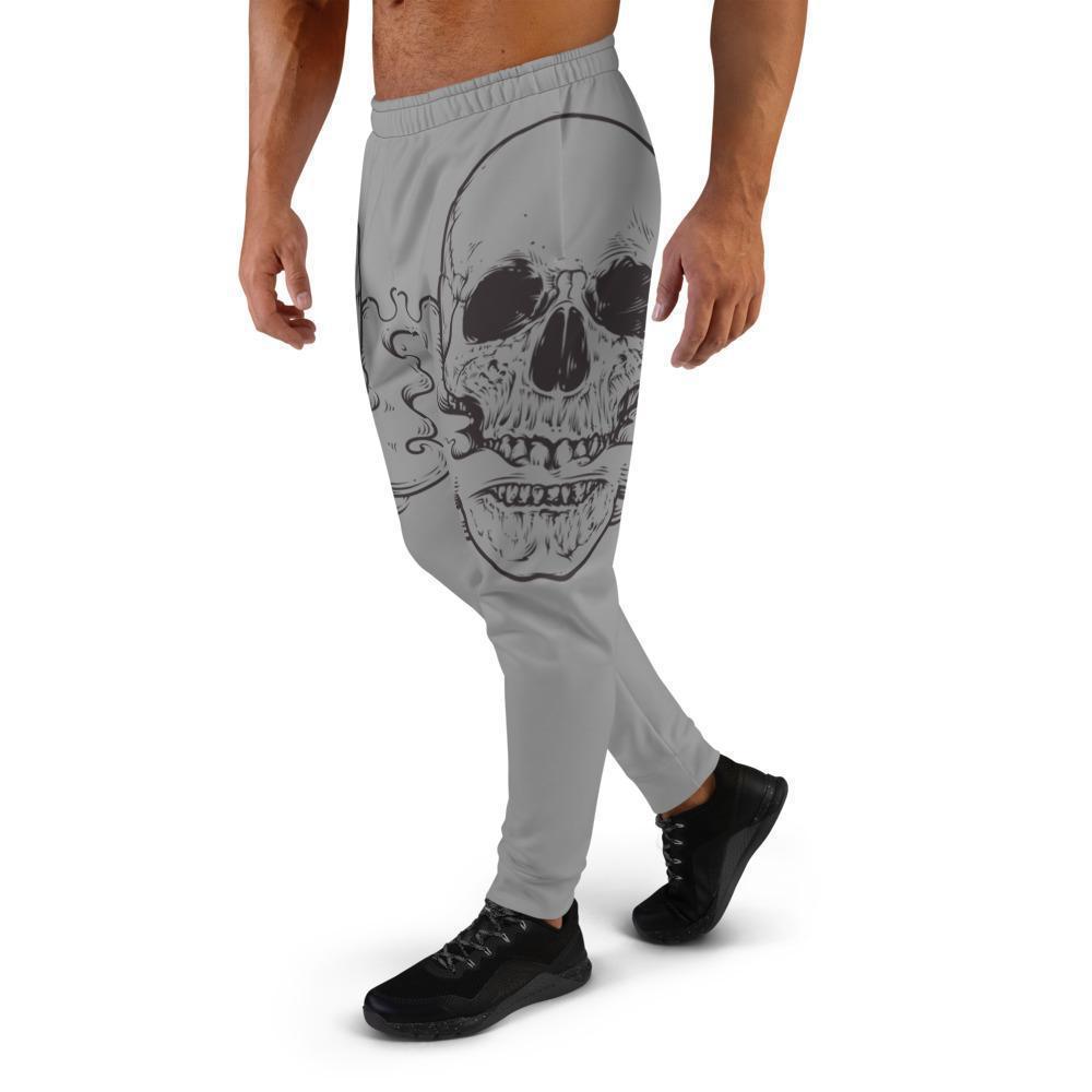 grey-skull-sweatpants-men