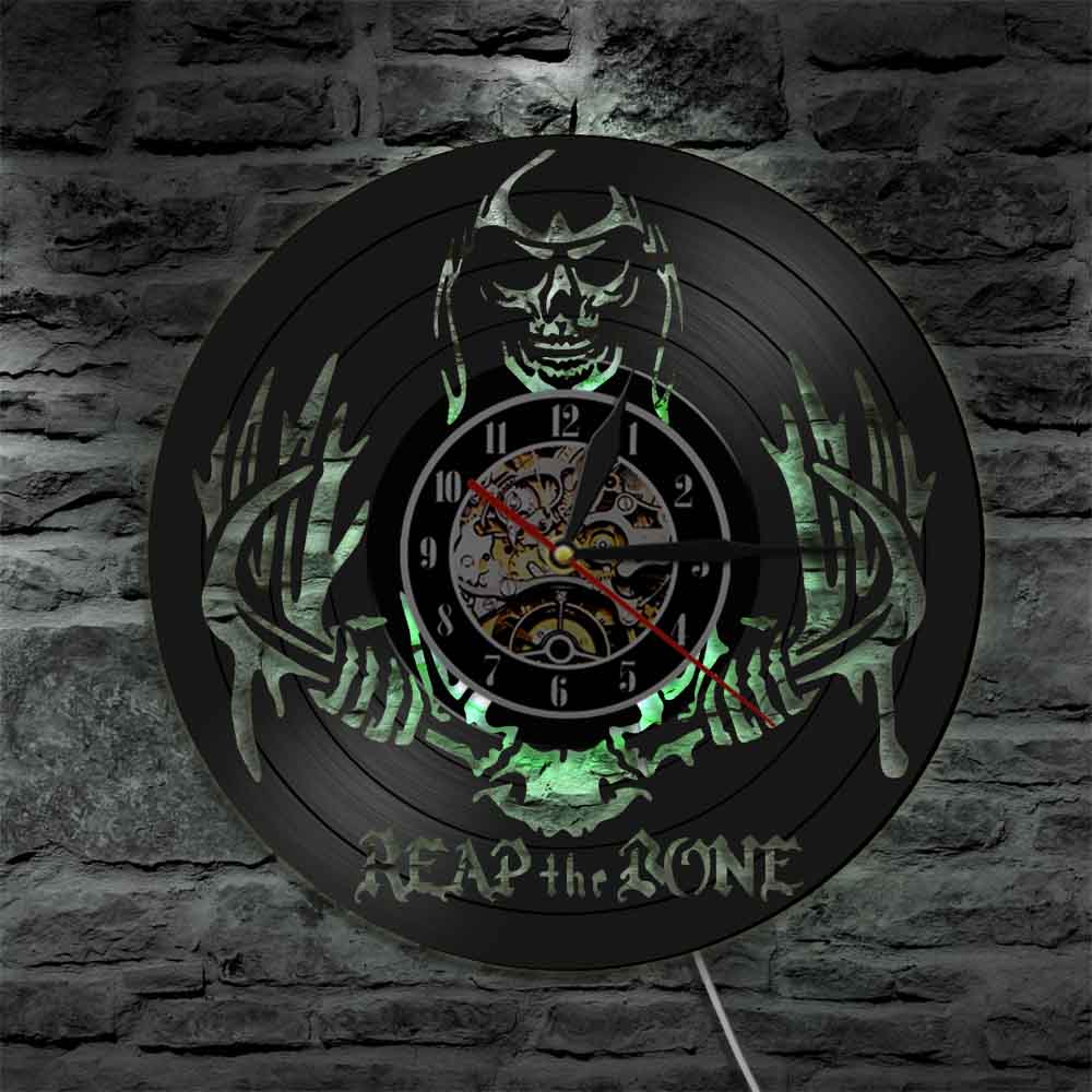 Grim Reaper And Clock | Skull Action