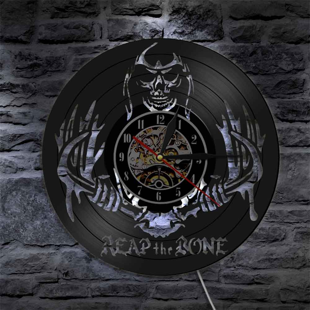 Grim Reaper And Clock | Skull Action