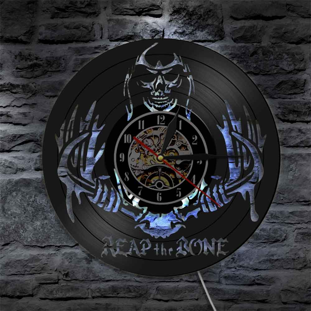 Grim Reaper And Clock | Skull Action
