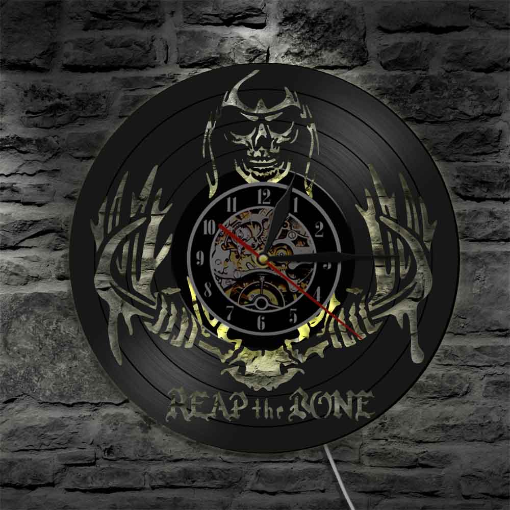 Grim Reaper And Clock | Skull Action