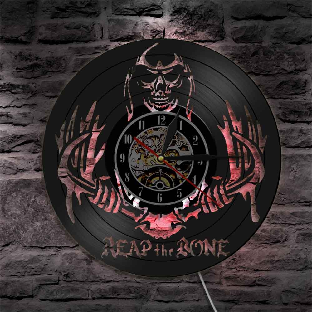 Grim Reaper And Clock | Skull Action