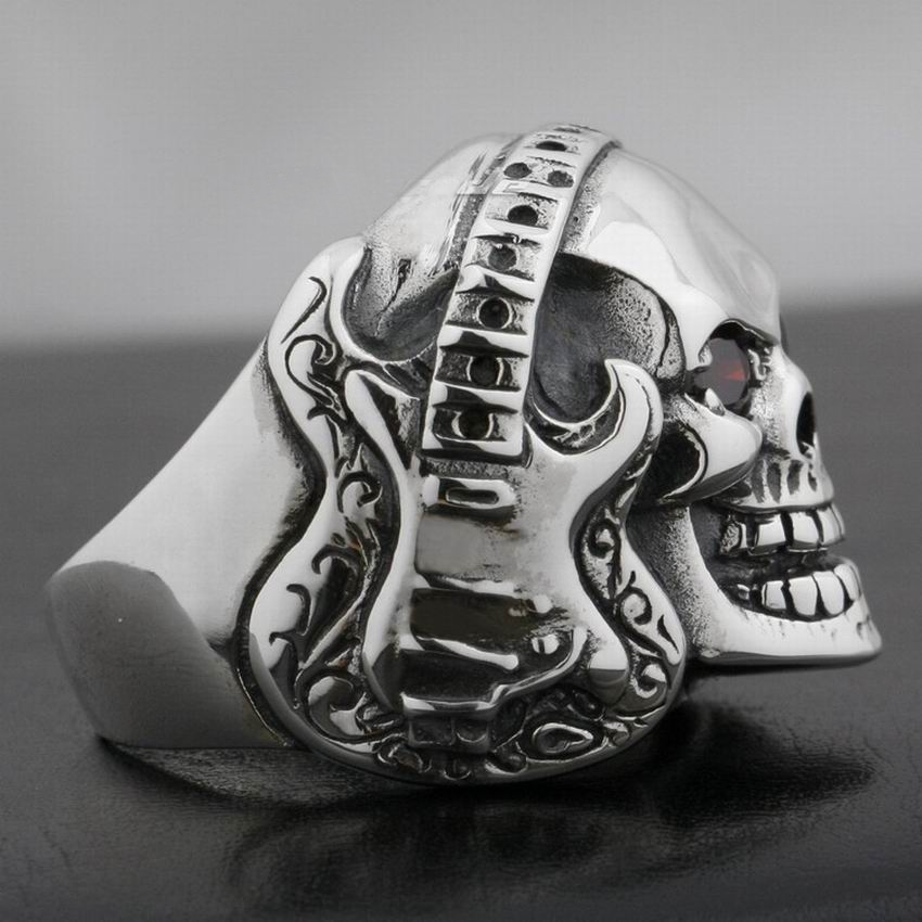 Guitar Skull Ring | Skull Action