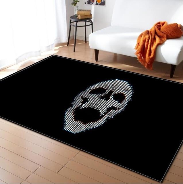 Hacker Skull Rug