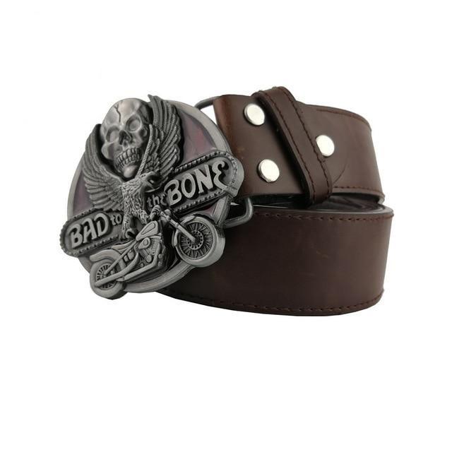 Harley Davidson Skull Belt Buckle | Skull Action
