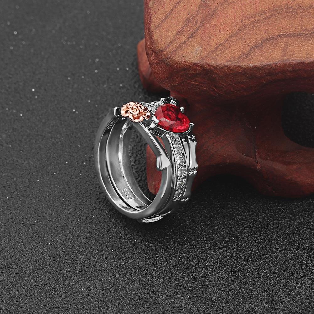 Heart Skull Ring | Skull Action