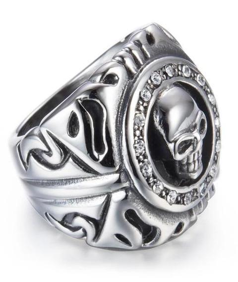 heavy skull ring