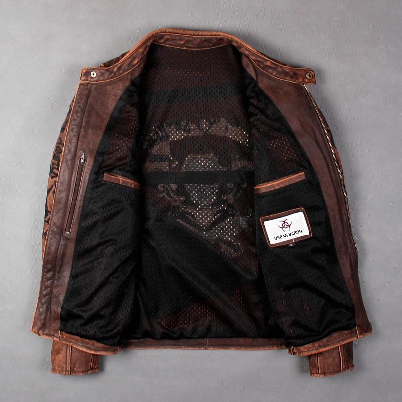 High Quality Skull Leather Jacket | Skull Action