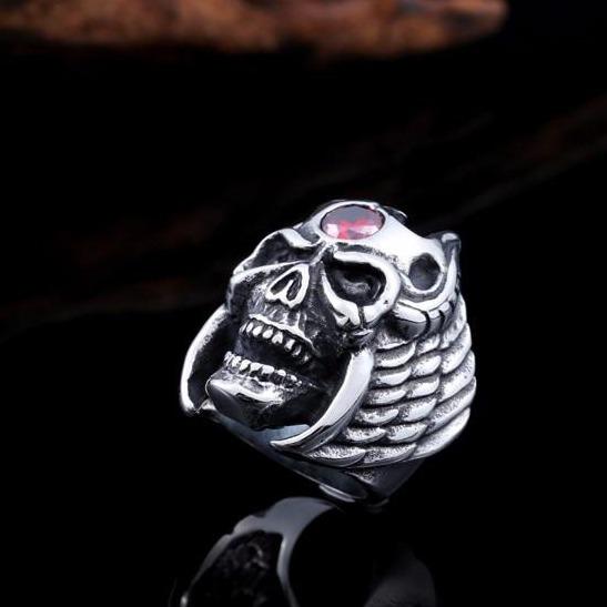 Huge Skull Ring | Skull Action
