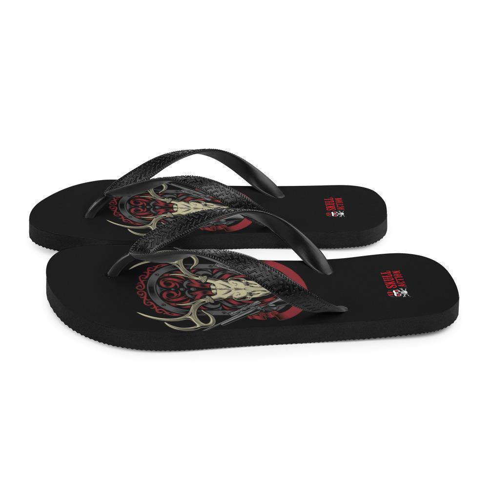 hunting-skull-flip-flops-original