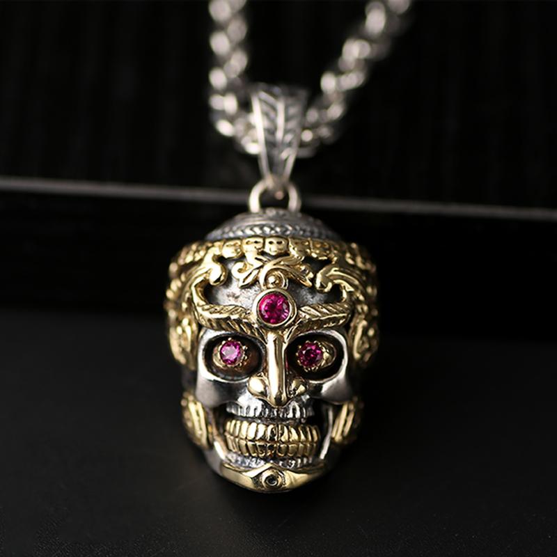 Inca Gold Necklace | Skull Action
