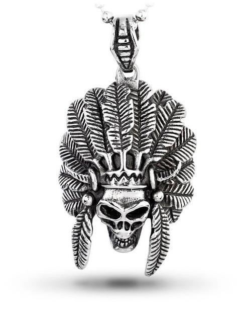 indian chief necklace
